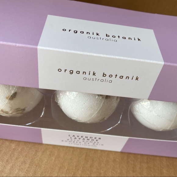 ORGANIK BOTANIK australia Lavender 3-pack Bath Bombs - Picture 3 of 6